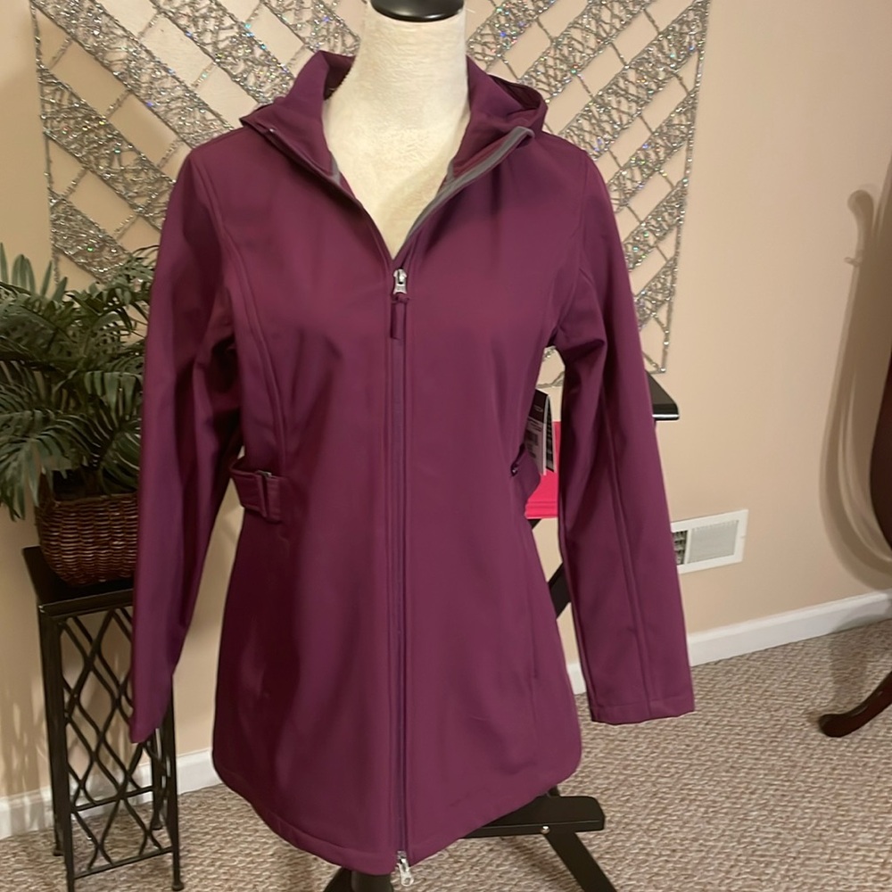 Lightweight plum colored jacket